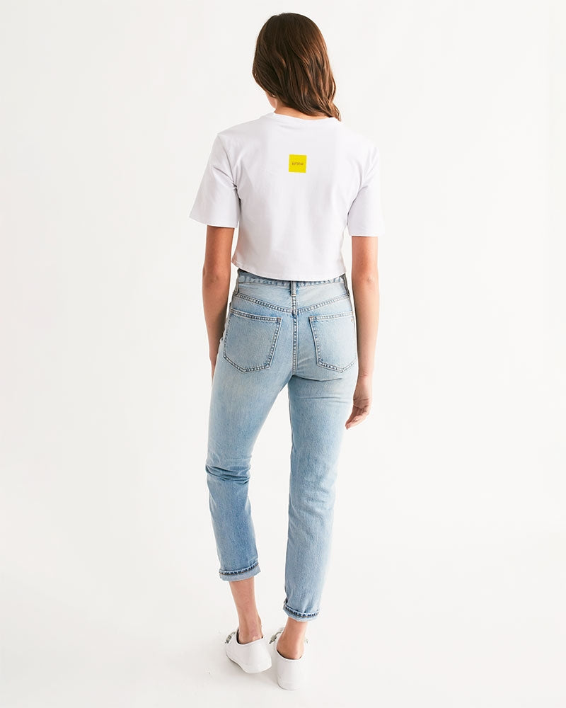 QuitoValantio!"A Taste of L.A." Women's Cropped Tee