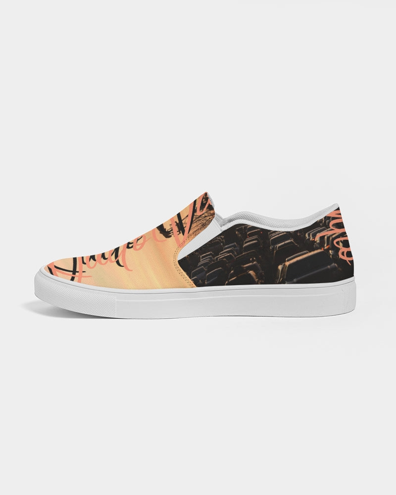Quito Valantio"Taste of Tulsa" Men's Slip-On Canvas Shoe