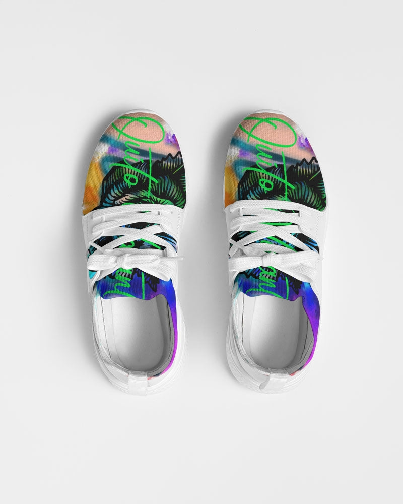 Quito Valantio!"Splash!Collections. Women's Two-Tone Sneaker