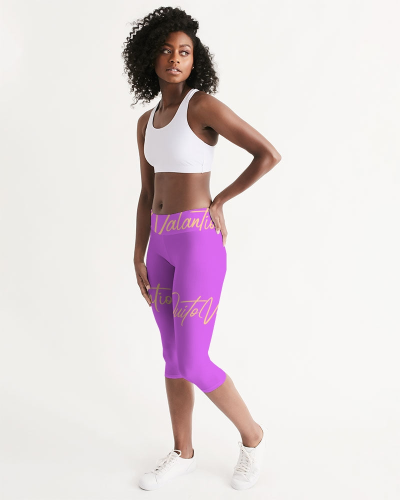 QuitoValantio!"passionate"collection Women's Mid-Rise Capri