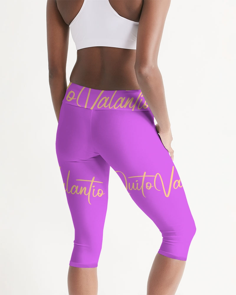 QuitoValantio!"passionate"collection Women's Mid-Rise Capri