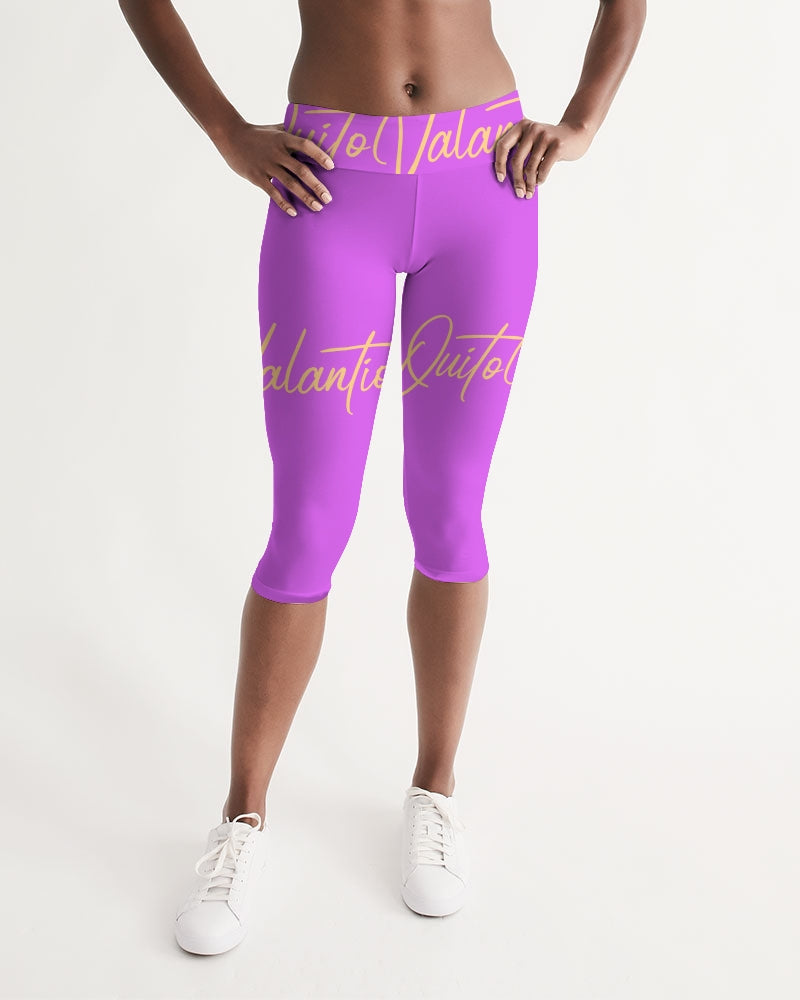 QuitoValantio!"passionate"collection Women's Mid-Rise Capri
