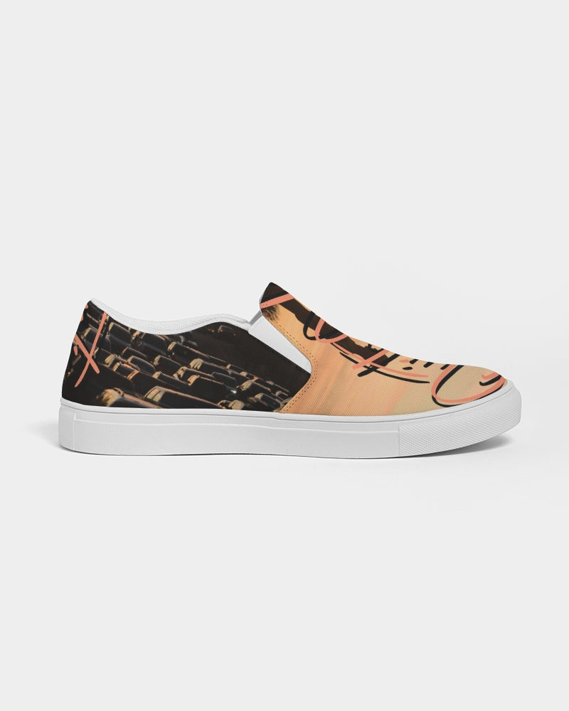 Quito Valantio"Taste of Tulsa" Men's Slip-On Canvas Shoe