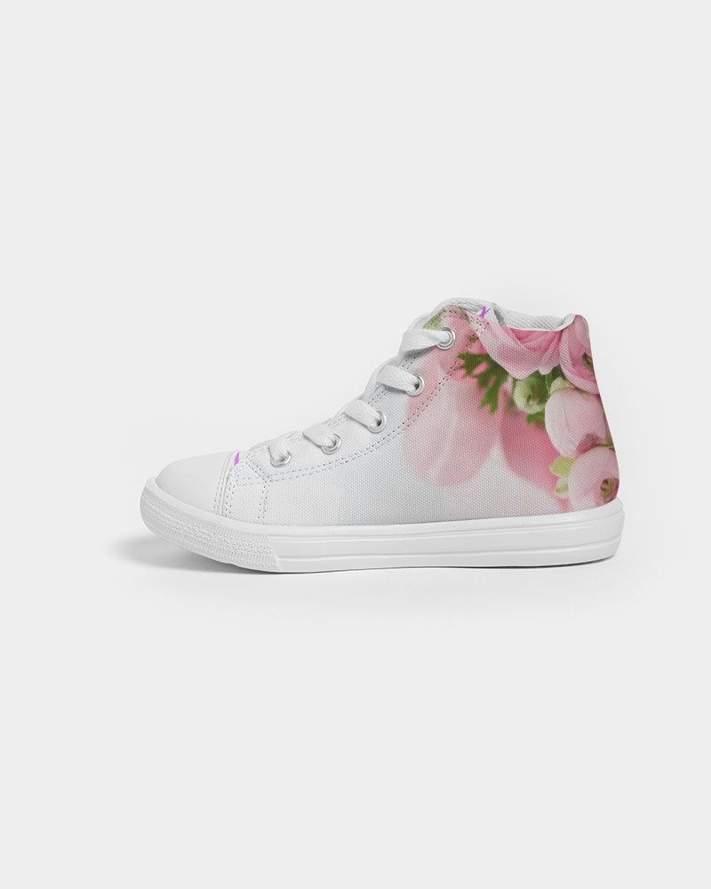 QuitoValantio!rose for mayla limited edition. Kids Hightop Canvas Shoe
