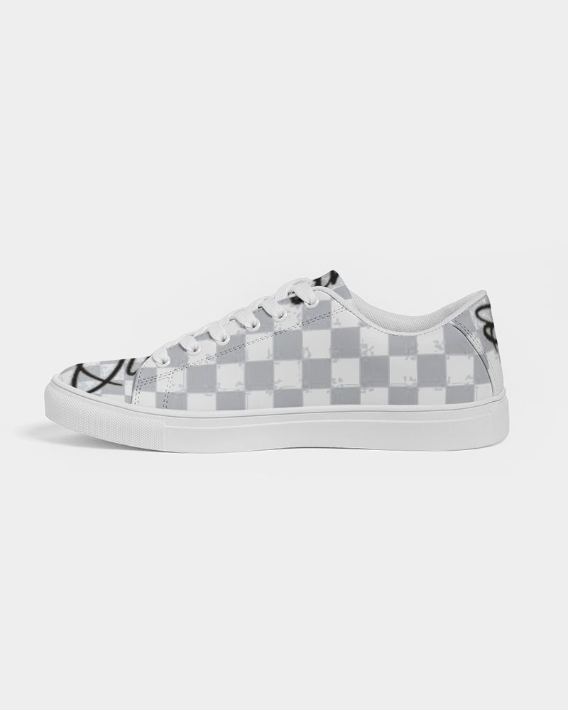 QuitoValantio"Lessons Edition"#1 Men's Faux-Leather Sneaker