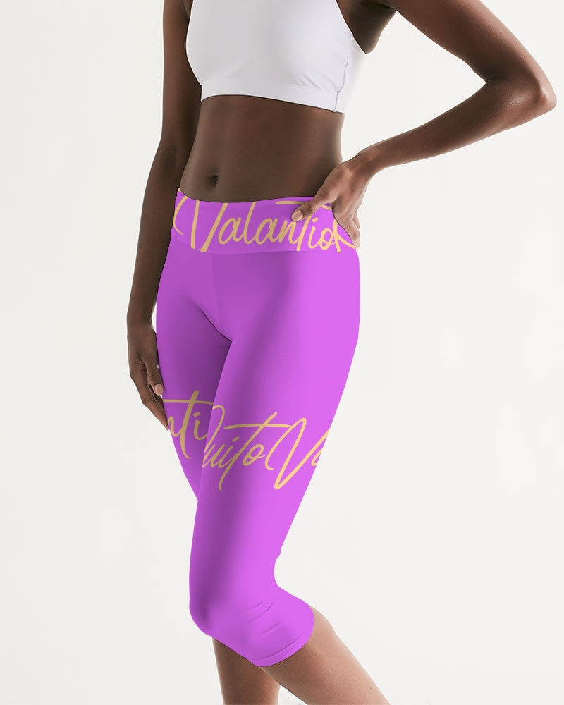 QuitoValantio!"passionate"collection Women's Mid-Rise Capri