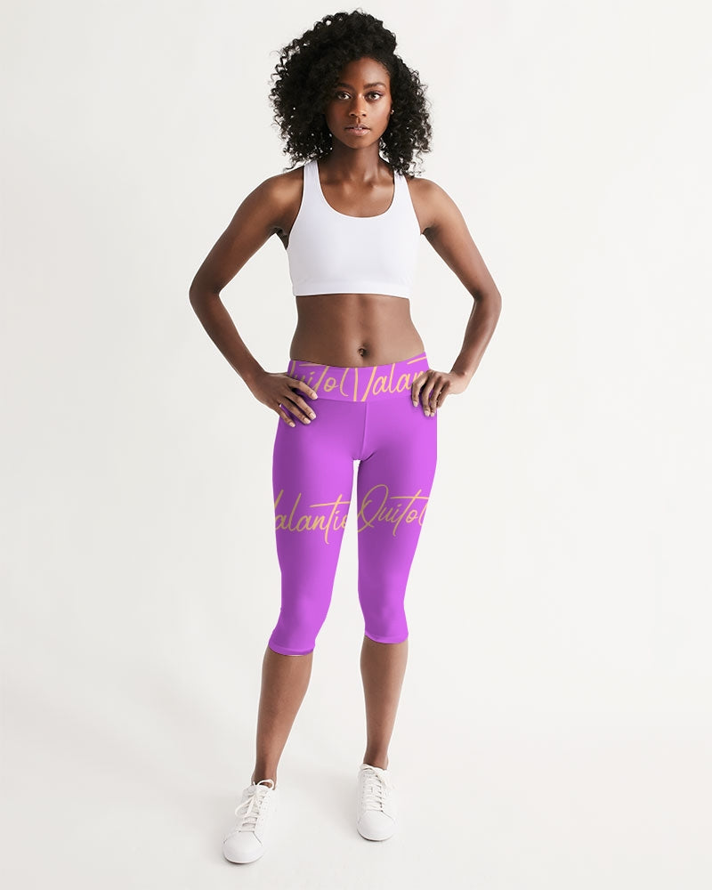 QuitoValantio!"passionate"collection Women's Mid-Rise Capri