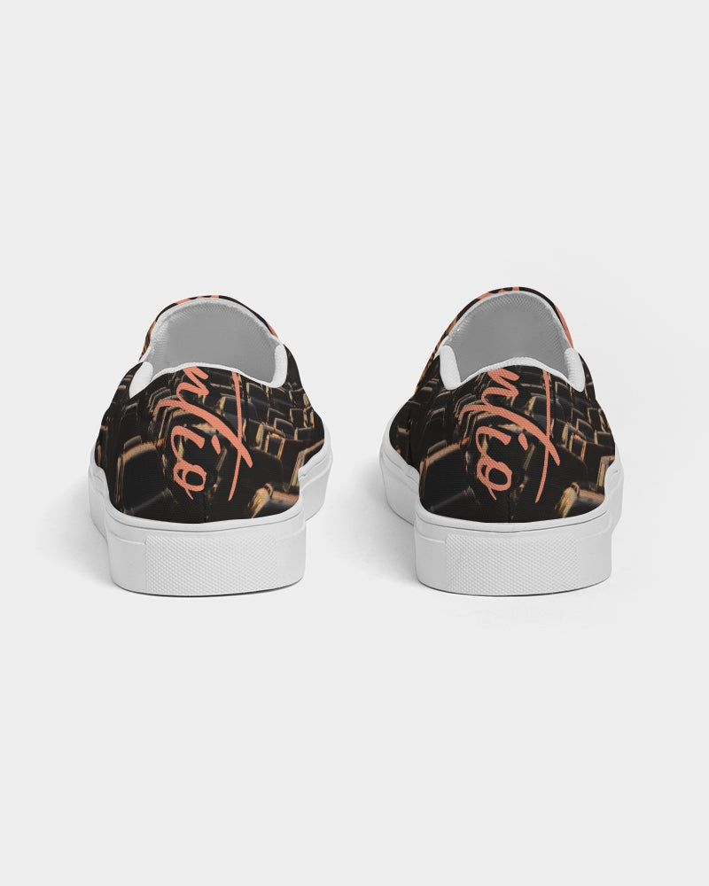 Quito Valantio"Taste of Tulsa" Men's Slip-On Canvas Shoe