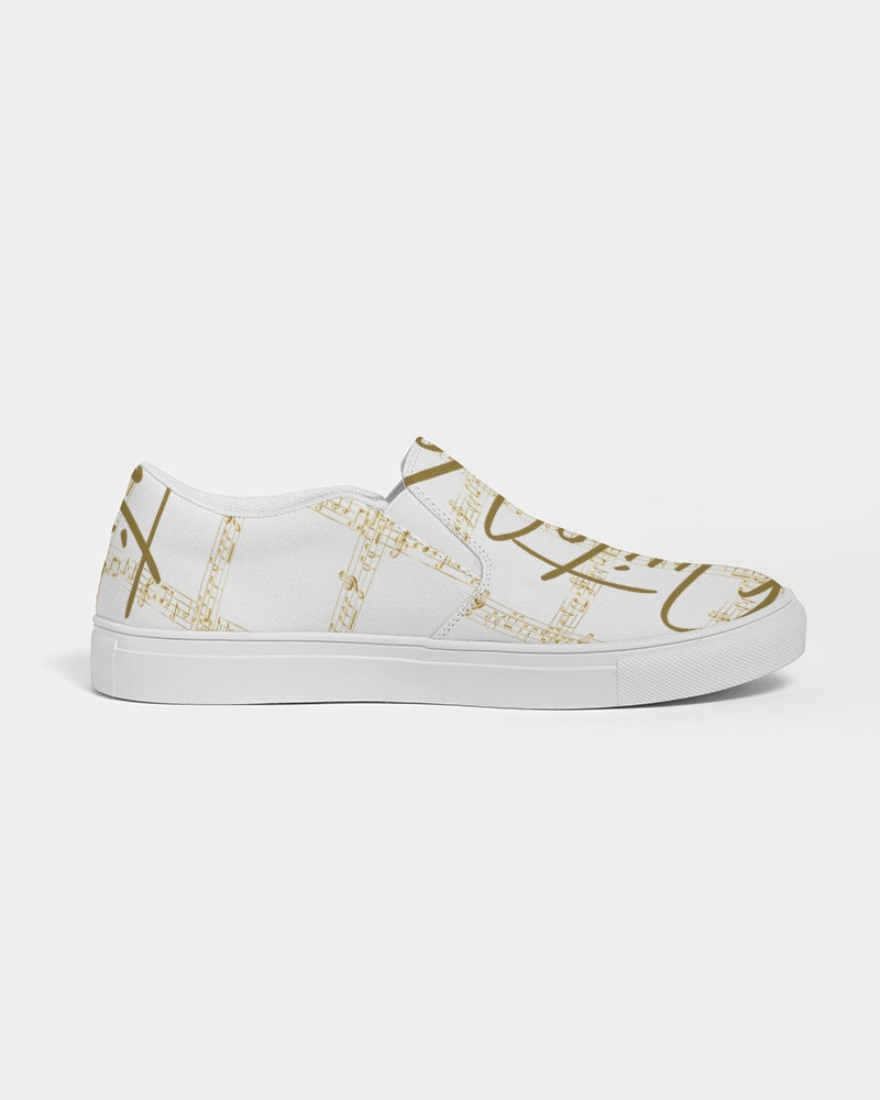 Quito Valantio!(Trey-DPG) edition.#2 Men's Slip-On Canvas Shoe