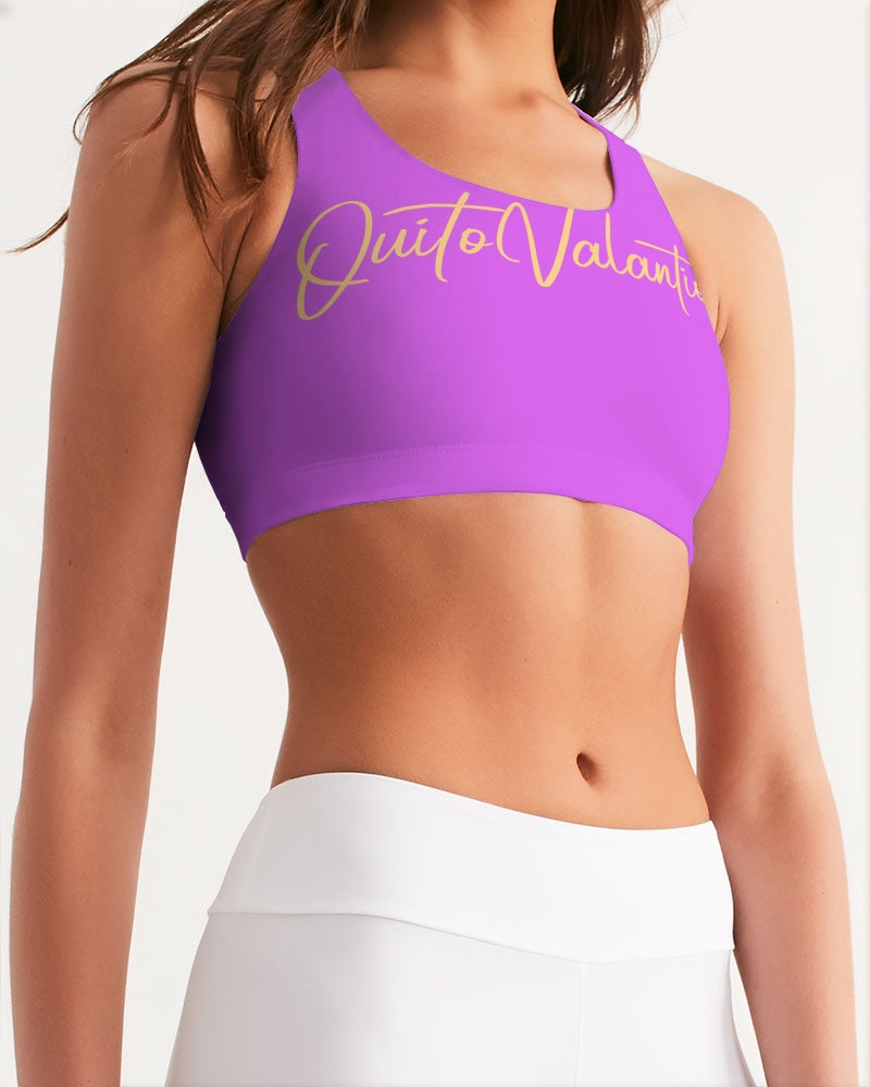 QuitoValantio!"passionate"collection Women's Seamless Sports Bra