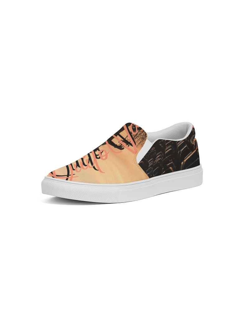 Quito Valantio"Taste of Tulsa" Men's Slip-On Canvas Shoe