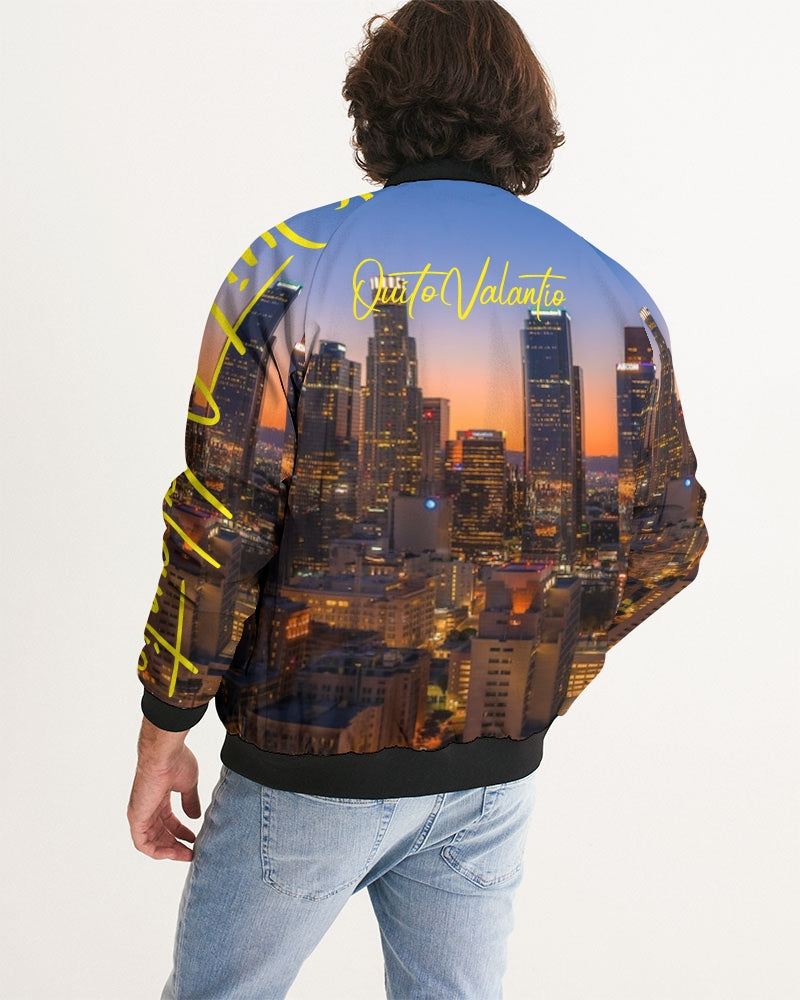 Quito Valantio "Taste of Los Angeles" Men's Bomber Jacket