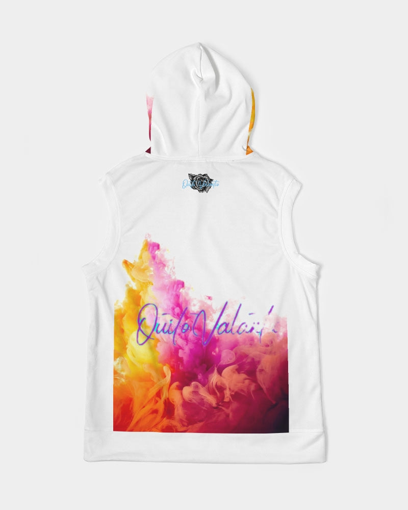 Quito Valantio!"Drip":Edition. Men's Premium Heavyweight Sleeveless Hoodie