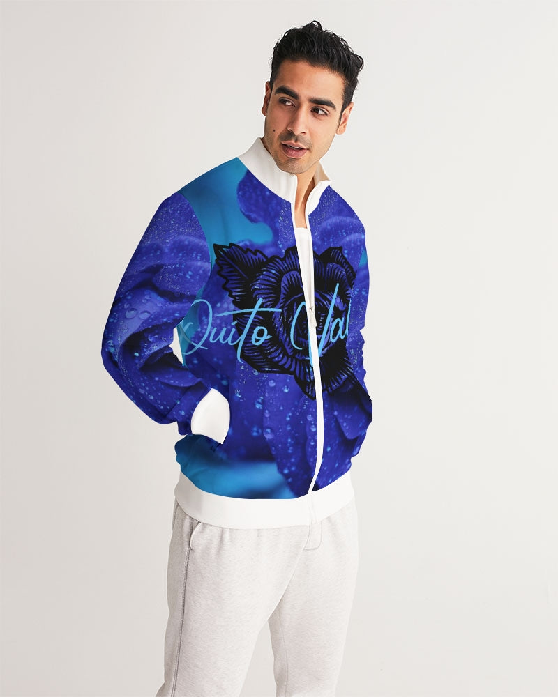 Quito Valantio!"Blue Rose"edition. Men's Track Jacket