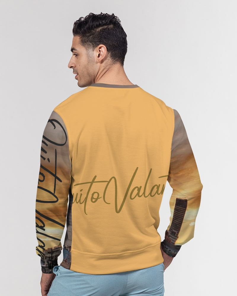 QuitoValantio!"Taste of Oklahoma City"Collection. Men's Classic French Terry Crewneck Pullover