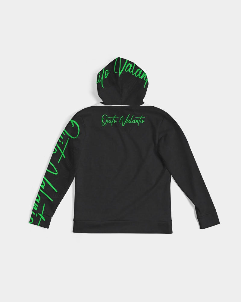 QuitoValantio!Blac rose mint2 Men's Hoodie