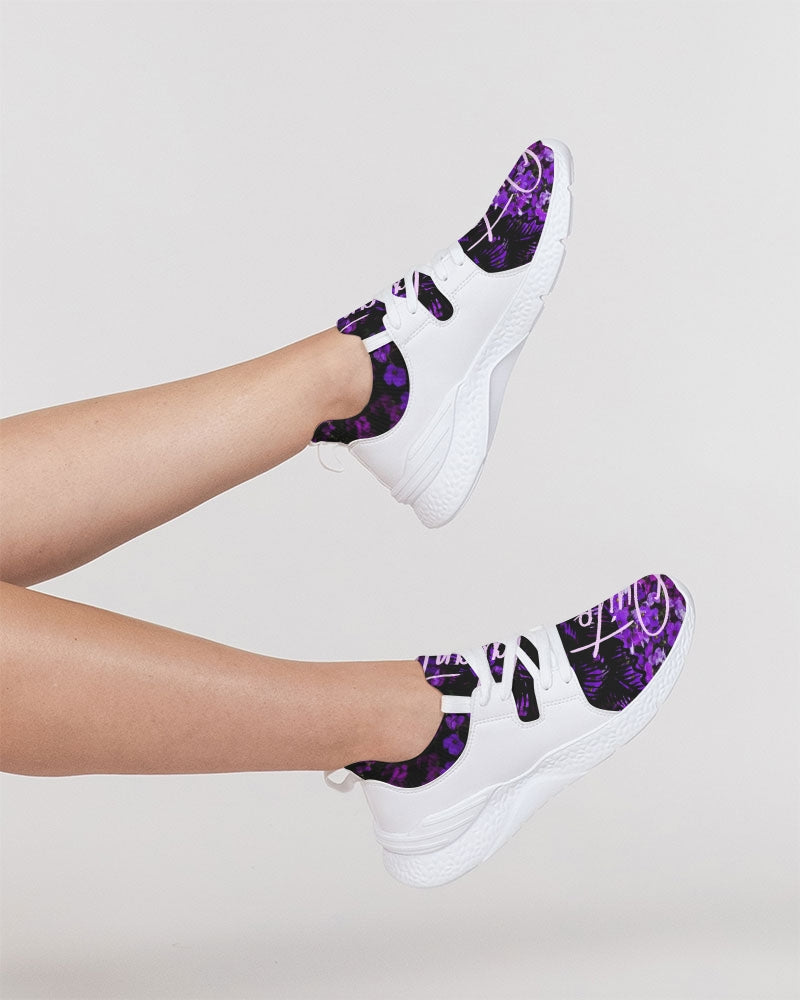 QuitoValantio!"purplecomfort"edition. Women's Two-Tone Sneaker