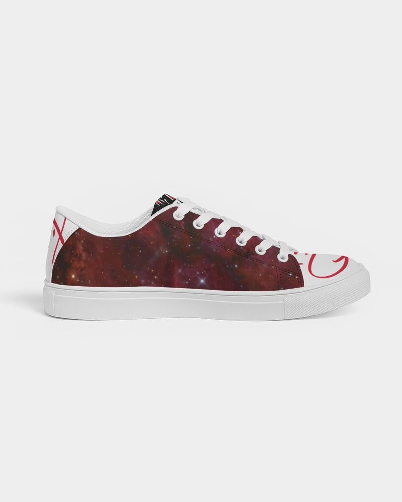 QuitoValantio!"Red passion"collection. Men's Faux-Leather Sneaker