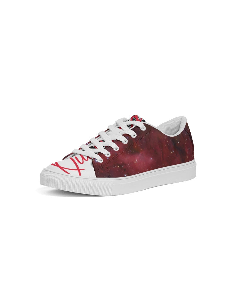 QuitoValantio!"Red passion"collection. Men's Faux-Leather Sneaker