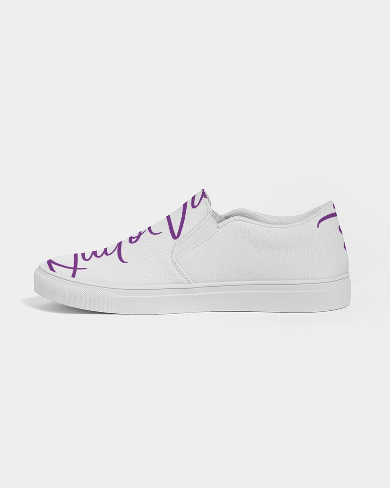 QuitoValantio!"Purple-oca"Collection's Women's Slip-On Canvas Shoe