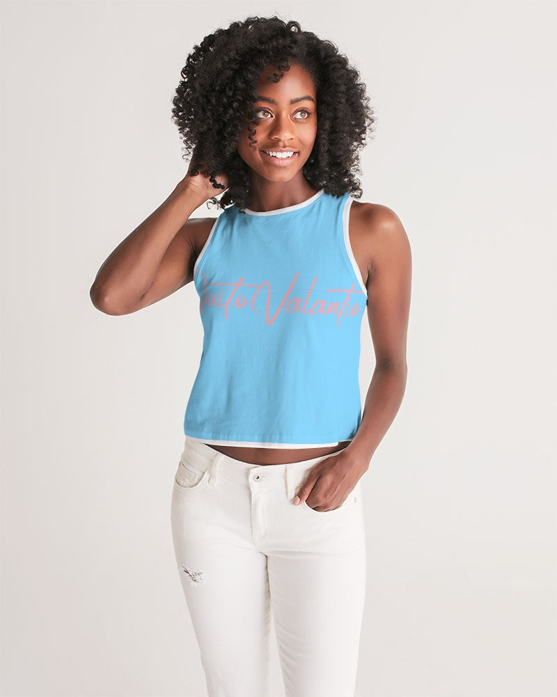 Quito Valantio!"soft tones "collection. Women's Cropped Tank