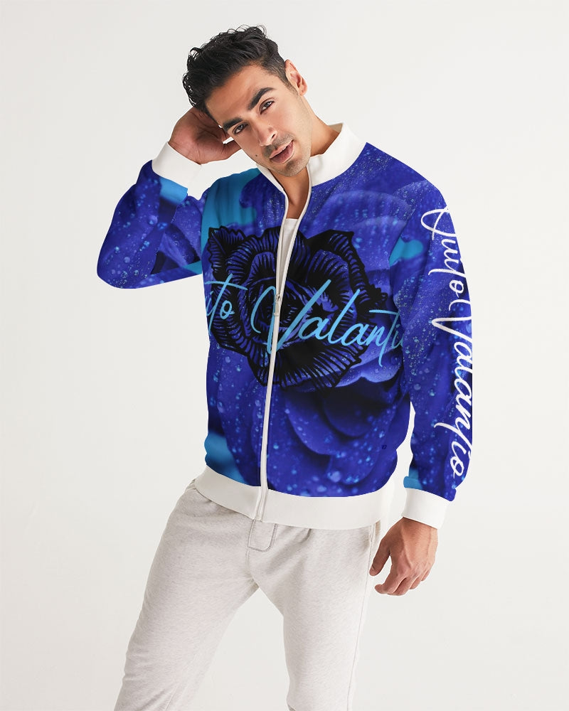 Quito Valantio!"Blue Rose"edition. Men's Track Jacket