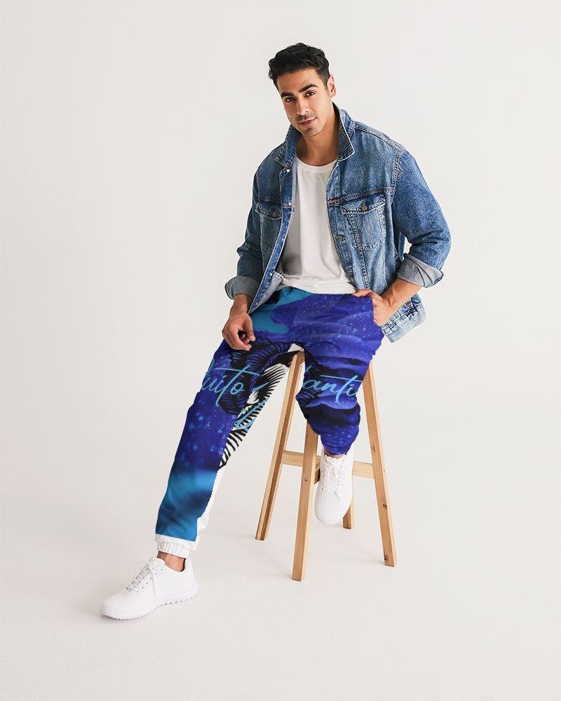 Quito Valantio!"Blue Rose"edition. Men's Track Pants