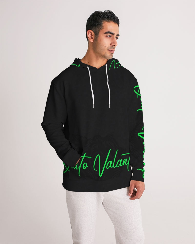 QuitoValantio!Blac rose mint2 Men's Hoodie