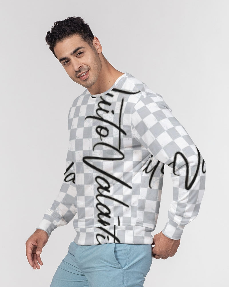 QuitoValantio"Lessons Edition"#1 Men's Classic French Terry Crewneck Pullover