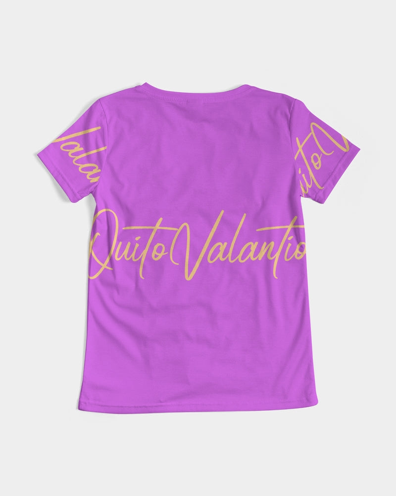 QuitoValantio!"passionate"collection Women's V-Neck Tee