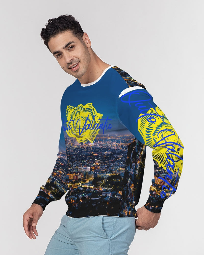 QuitoValantio!A taste of Los Angeles. Men's Classic French Terry Crewneck Pullover