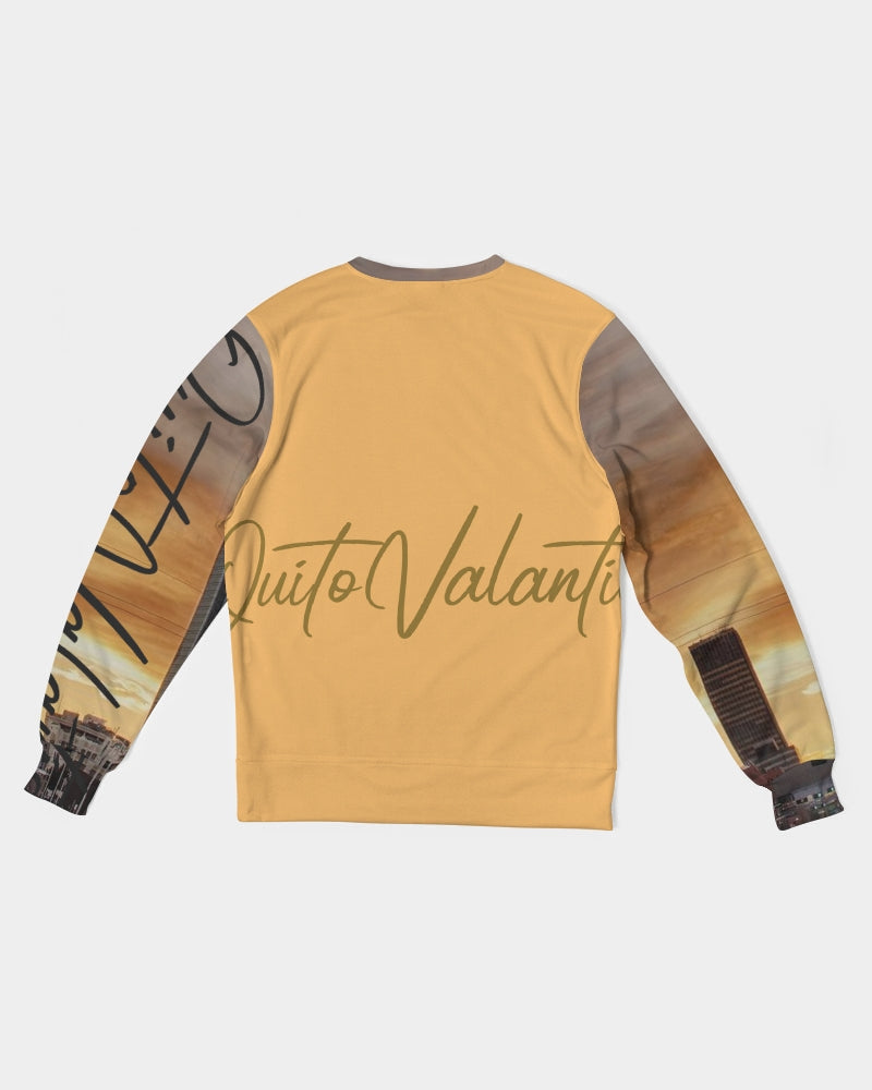 QuitoValantio!"Taste of Oklahoma City"Collection. Men's Classic French Terry Crewneck Pullover