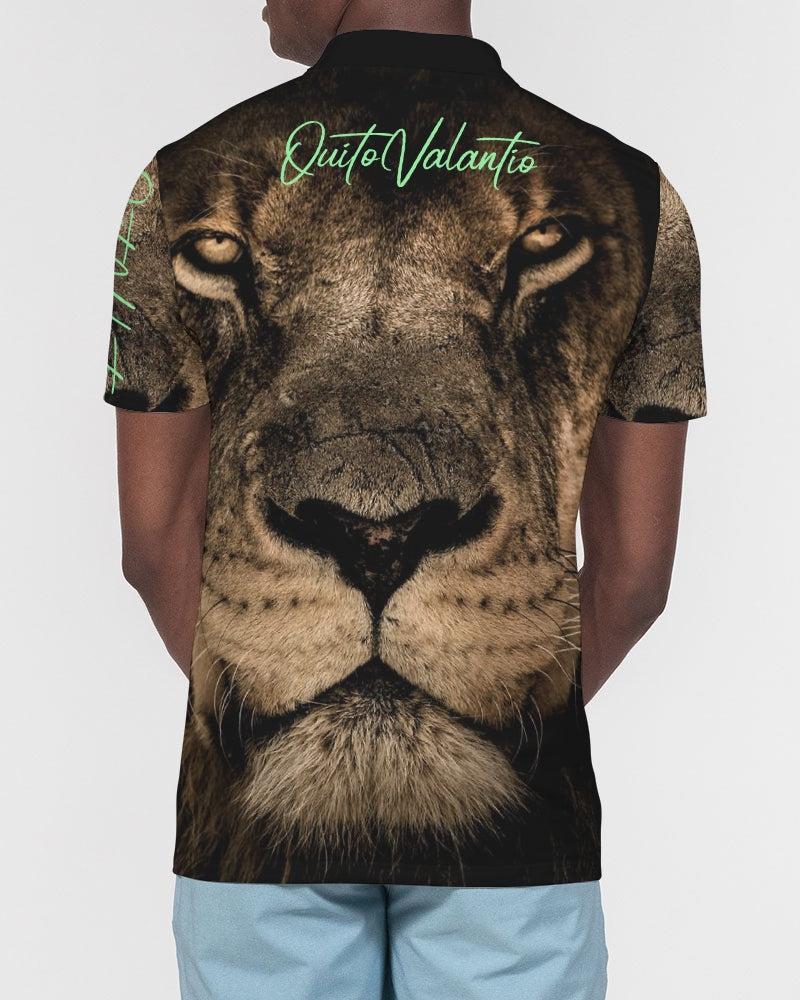 QuitoValantio!"Royalty"edition. Men's Slim Fit Short Sleeve Polo