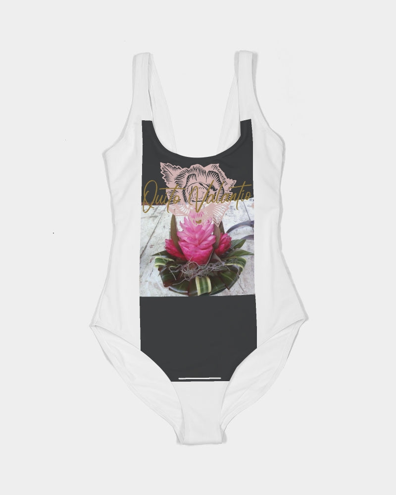 QuitoValantio"Taste of Hawaii"Collections.#1 Women's One-Piece Swimsuit