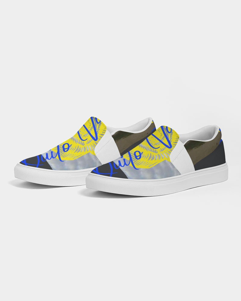 Quito Valantio"sunny delite Collection" Men's Slip-On Canvas Shoe