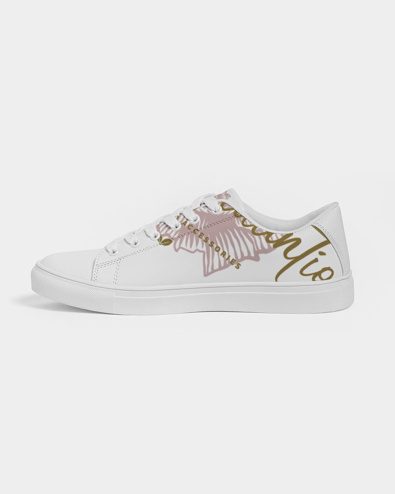 Quito Valantio! Florence nites. Women's Faux-Leather Sneaker