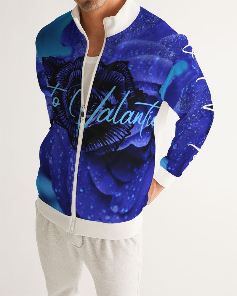 Quito Valantio!"Blue Rose"edition. Men's Track Jacket