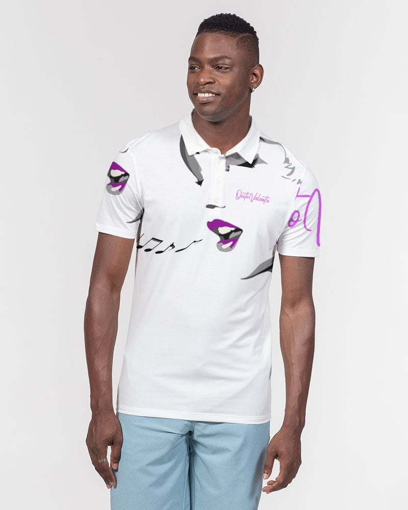 QUITO VALANTIO "TREY-DPG" LIMITED EDITION MEN'M FIT SHORT SLEEVE POLO