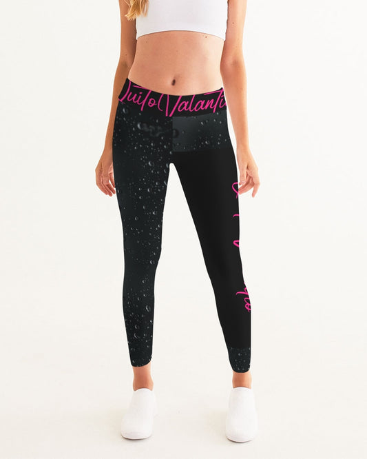 QuitoValantio! "Taste of pinc reign."edition. Women's Yoga Pants