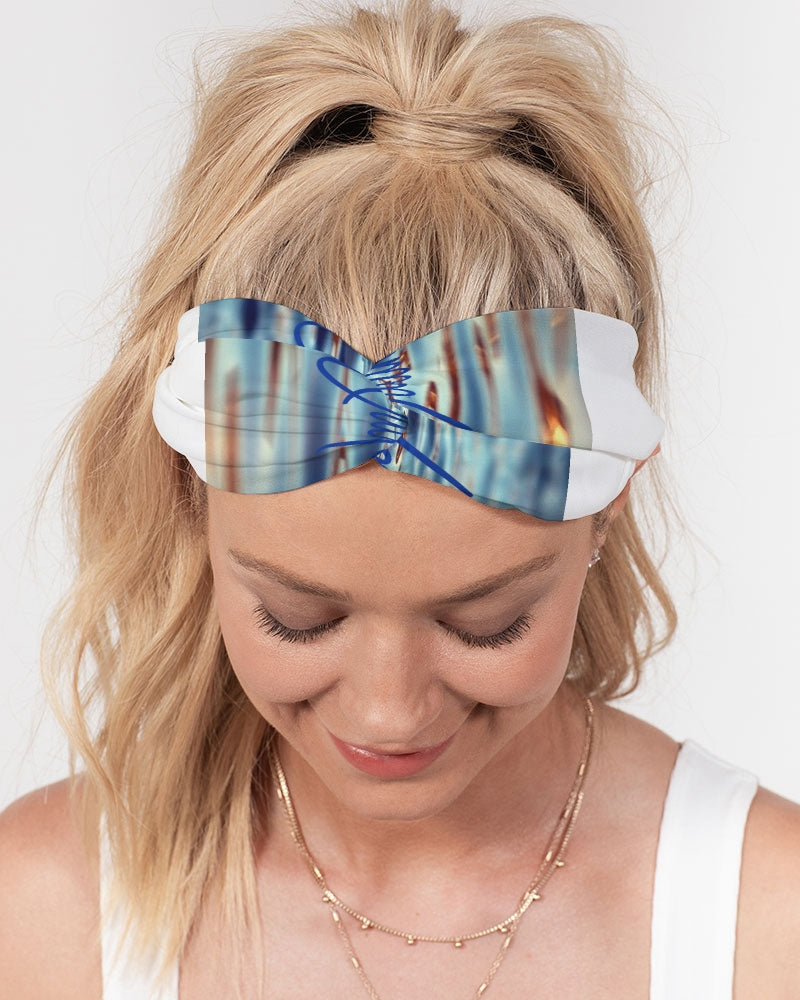 Quito Valantio!"Splash" Collection Twist Knot Headband Set