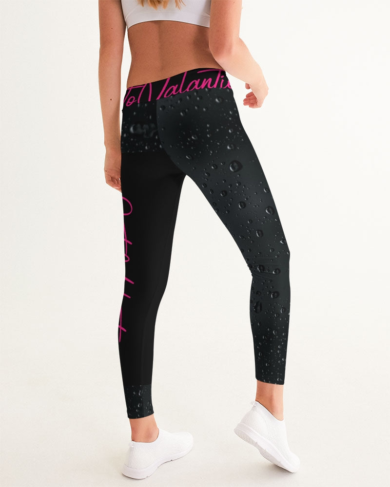 QuitoValantio! "Taste of pinc reign."edition. Women's Yoga Pants