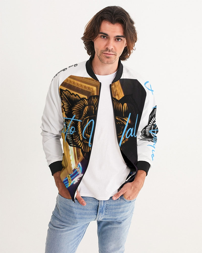 QuitoValantio!Taste of Vegas collection. Men's Bomber Jacket