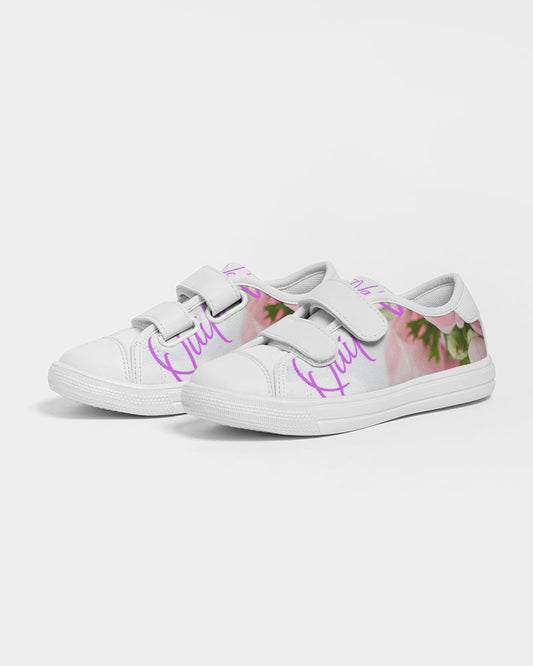 QuitoValantio!rose for mayla limited edition. Kids Velcro Sneaker