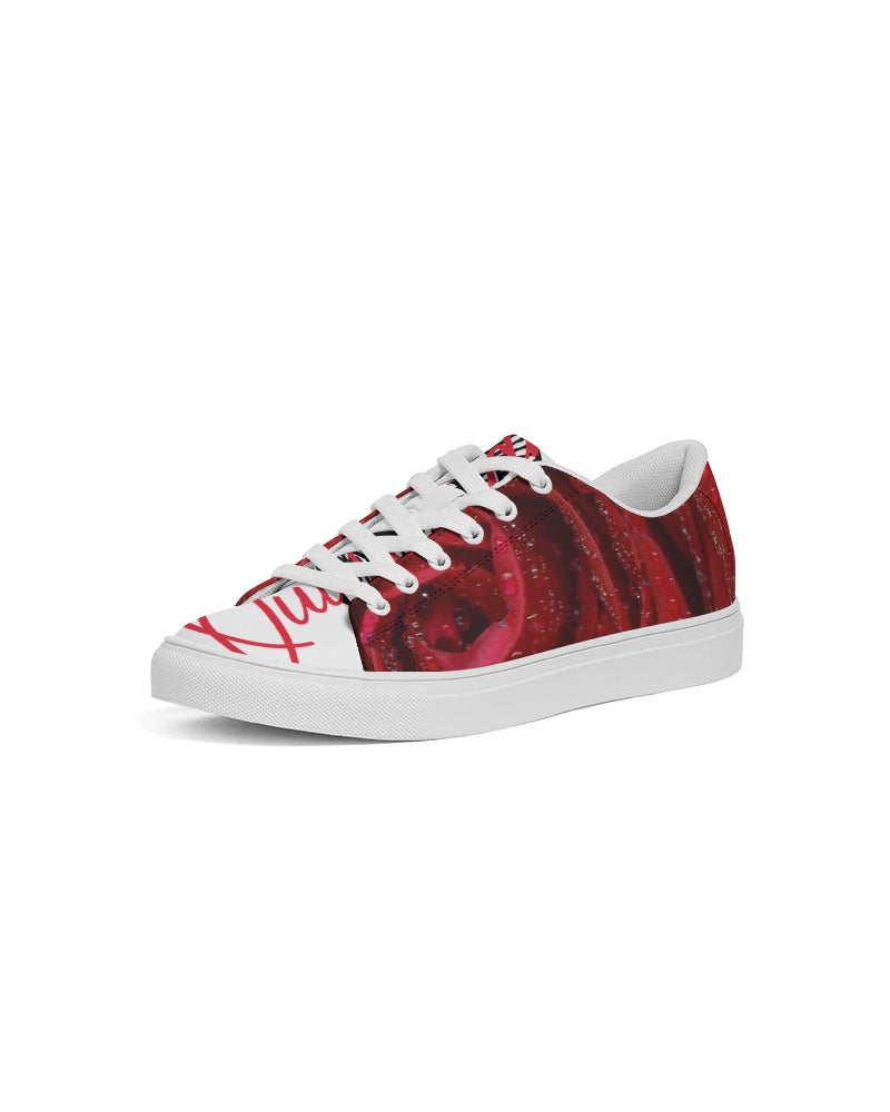 QuitoValantio!Rosedeluxx. Women's Faux-Leather Sneaker