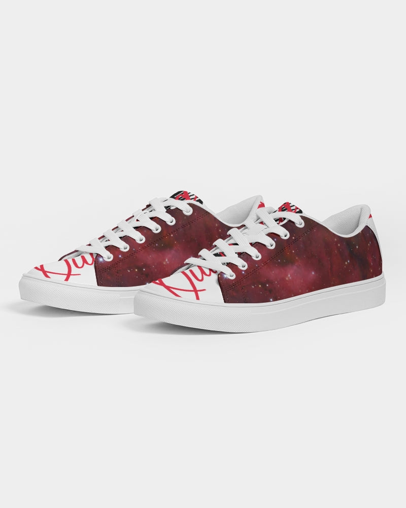 QuitoValantio!"Red passion"collection. Men's Faux-Leather Sneaker