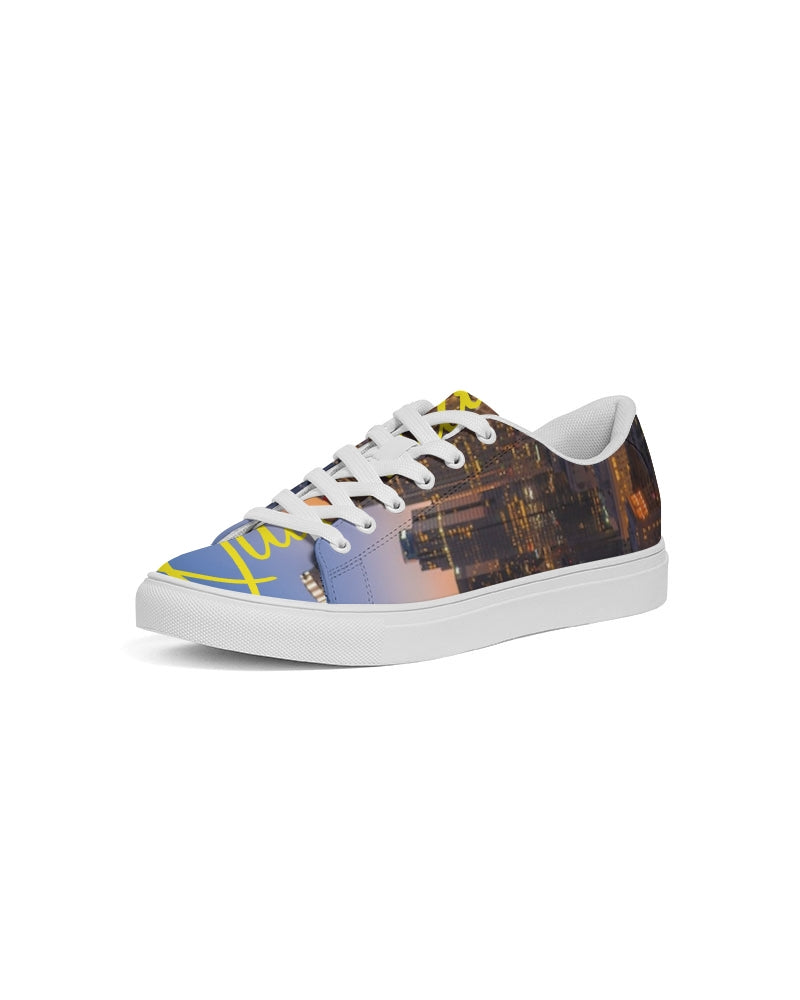 Quito Valantio "Taste of Los Angeles" Men's Faux-Leather Sneaker