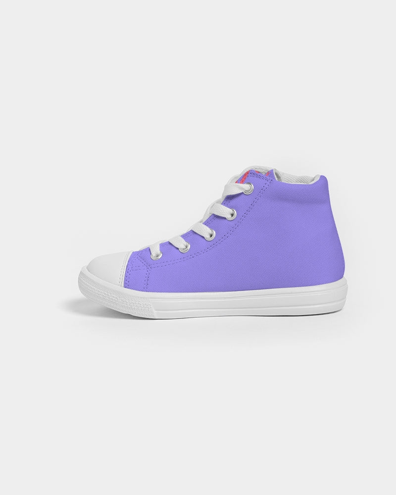 Quito Valantio "purpmidst collection" Kids Hightop Canvas Shoe