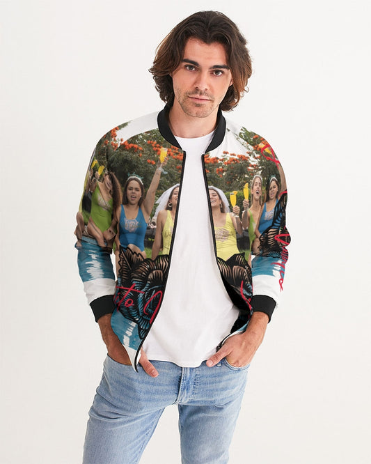 QuitoValantio! Promo coat.. Men's Bomber Jacket