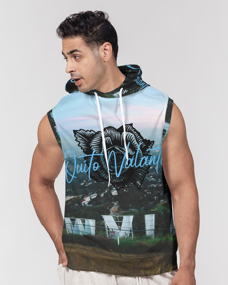 Quito Valantio!Taste of Hollywood Men's Premium Heavyweight Sleeveless Hoodie