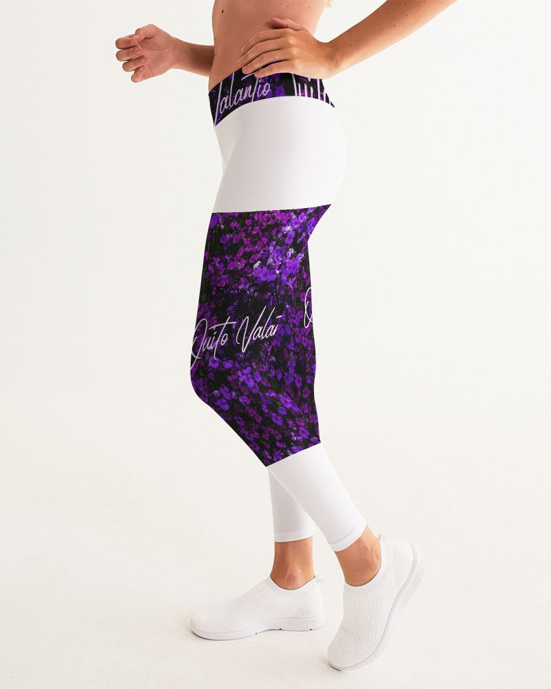 QuitoValantio!"purplecomfort"edition. Women's Yoga Pants